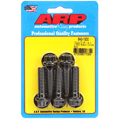 ARP 12pt Bolts 7/16-14 X 1.500 Black Oxide