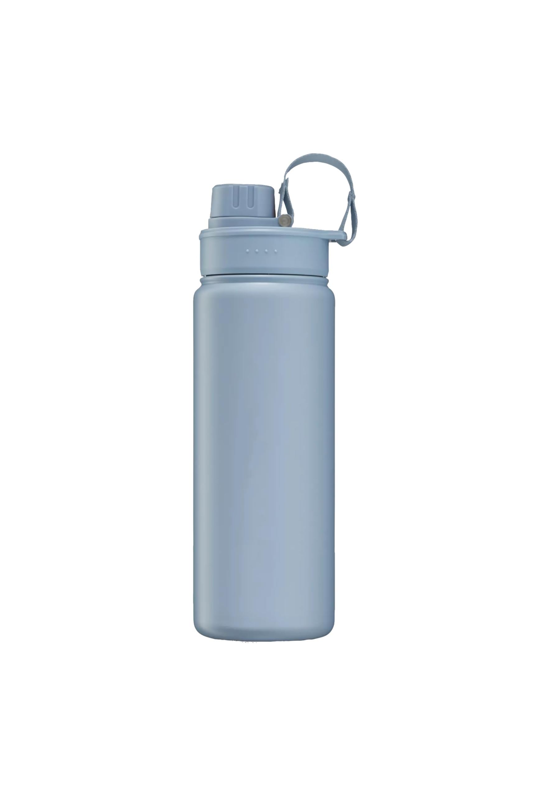 Satch aus Edelstahl BPA-frei 0,5l, Auslaufsicher und Kohlensäure geeignet, für Heiße und Kalte Getränke Nordic Ice Blue - Hellblau