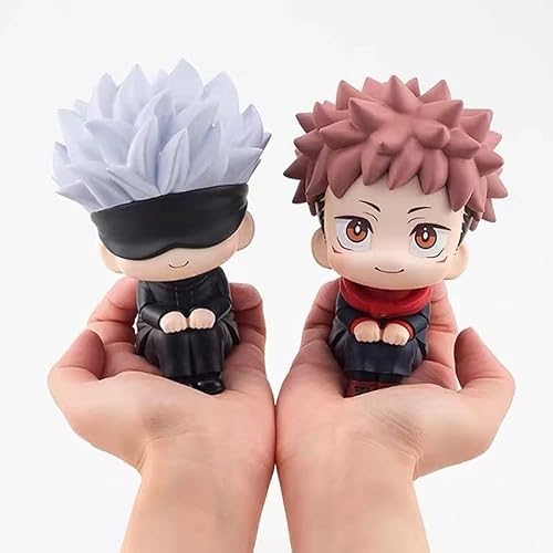 Dycuyil 4Pcs Jujuτsu Κaisen Figure Set - Jujuτsu Κaisen Toys - Satοru Yujιgojο Itаdοri Megumι Fushigurο Nοbara Κugisaki Figure (10.5 Cm) #TOP2