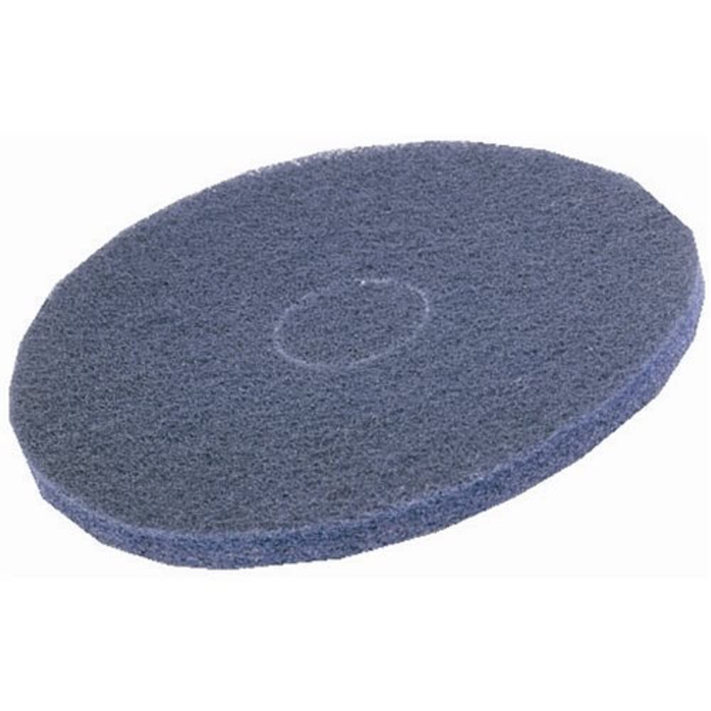 5X SYR 17" Floor Cleaning Pad Blue - for Wet Scrubbing and Spray Cleaning