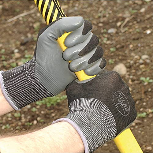 Stens Atlas X-Large Black Gloves, Pack of 1