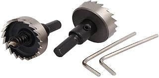 New Lon0167 36mm Cutting Featured Dia 70mm Long reliable efficacy HSS Spring Loaded Twist Drill Bits Hole Saws 2pcs(id:688 ef 7b c06)