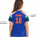 Raavi colors, Custom Men/Women Sports T Shirt Match Name Number Printed Design gallery image
