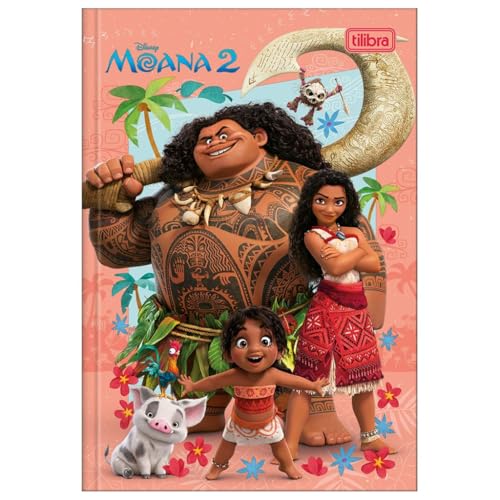 Caderno 1/4 Brochura Moana 80 Folhas Tilibra 1047404