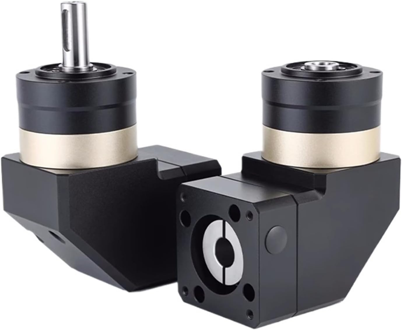 1pcs Right Angle Reducer Helical Gear Precision Planetary Reducer 90 Degree Corner Reducer 60/90/120 Servo Stepper ZPLK120-L2(ZPLK120-L2,12-100)