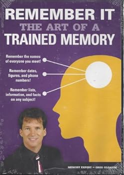 DVD REMEMBER IT - The Art of a TRAINED MEMORY - MEMORY EXPERT- GREG GLEASON Book