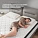 Twin Mattress 8 Inch Medium Firm Hybrid Mattress Twin Size Memory Foam Pocket Steel Springs Matress in a Box for All Sleep Positions Motion Isolation Ensure Comfortable Sleep (White, Twin 8 INCH)