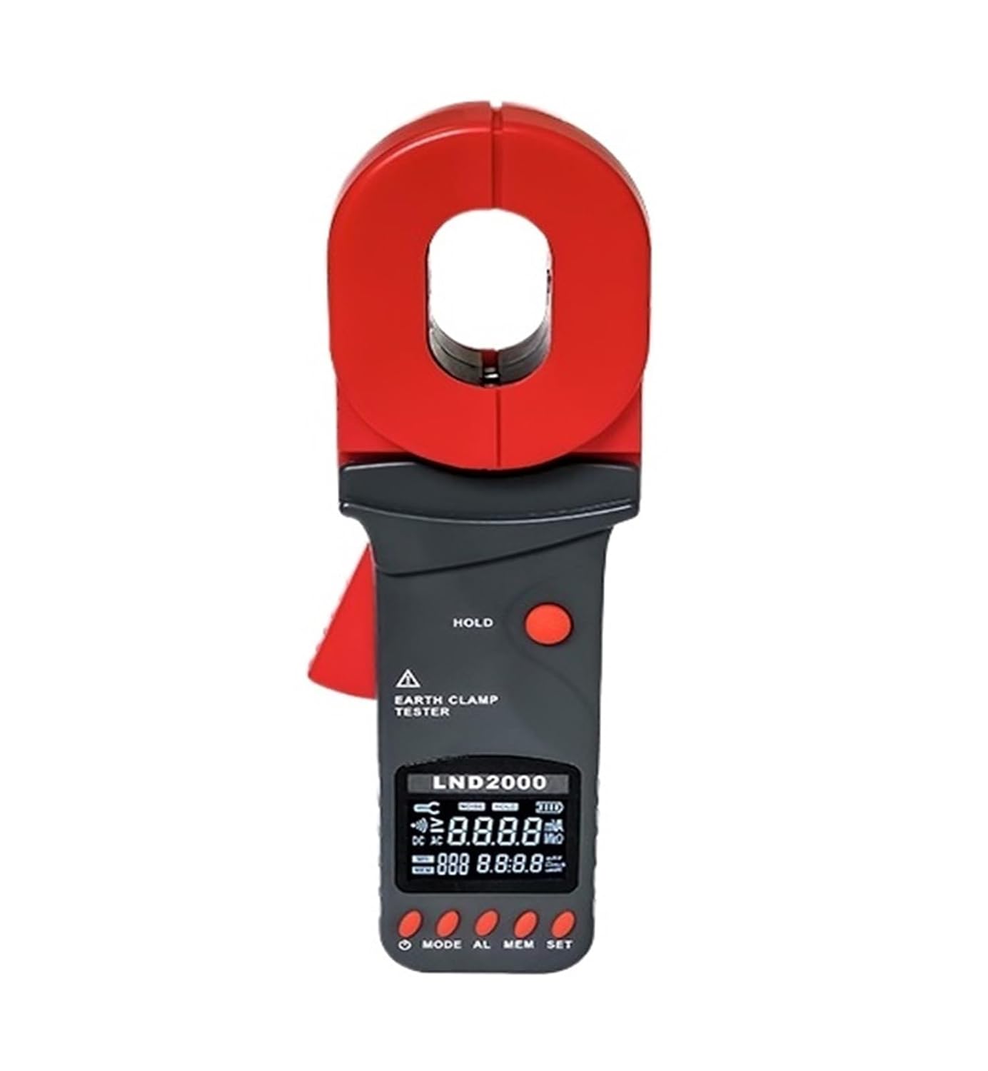 Capacitance Meters, 0~200Ω Digital Clamp On Ground Earth Resistance Tester Meter/Clamp Earth Resistance Tester