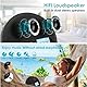 Gueray CD Player Tragbar mit Bluetooth Tragbarer CD Player mit Lautsprecher Integrierte 1500mAh Akku Unterstützung für USB mit 3,5 mm AUX-Kabel für Kinder Hörbücher Musikhören