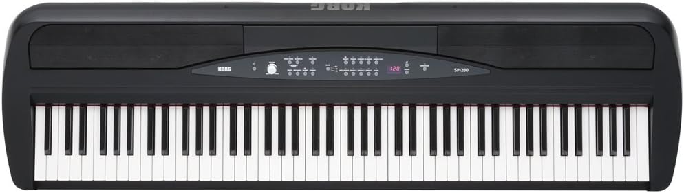 Korg SP280BK SP-280-88 Piano de teclas - Negro