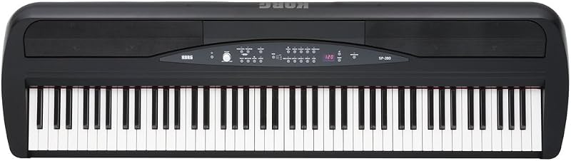 Korg SP280BK SP-280-88 Piano de teclas - Negro