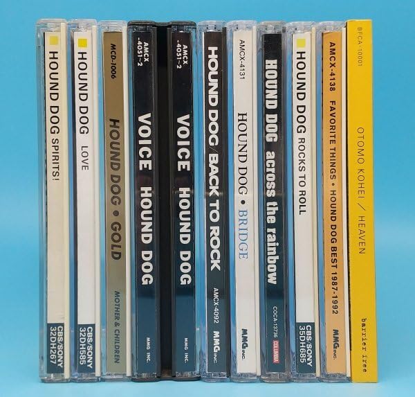 Amazon.co.jp: B ！【ハウンドドッグ】CD アルバム まとめて 10枚