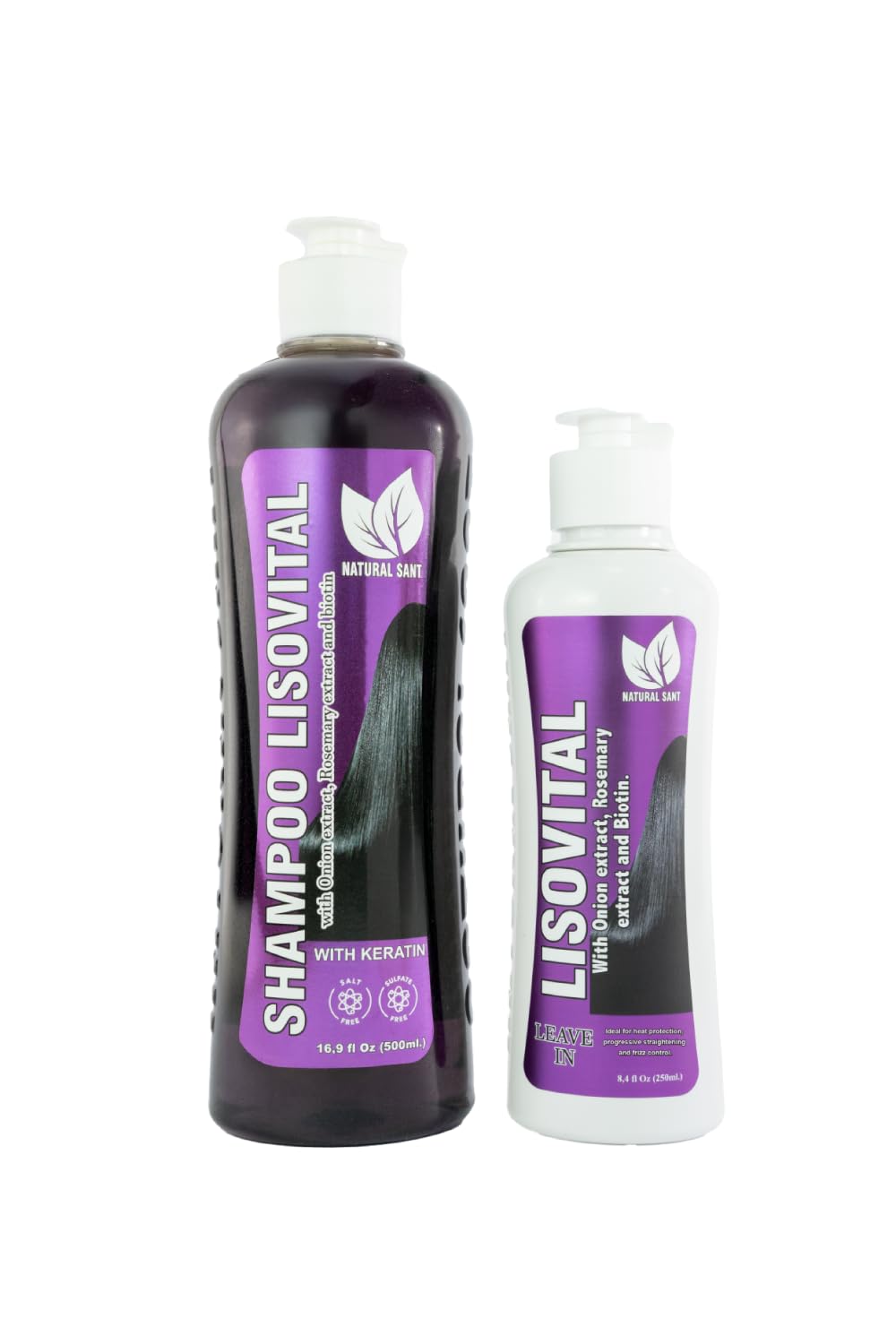 Amazon.com : Natural Sant - Liso Vital duo kit - Shampoo & Leave