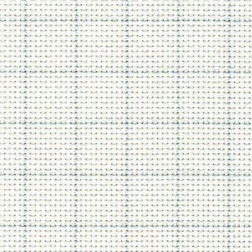 ZweigartWhite Easy Count (1219) 16 Easy Count Fat Quarter Aida Measuring 55cm x 50cm (21 x 19 Inches)