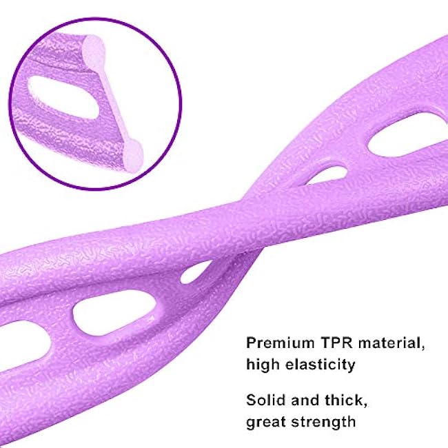 Yoga Pedal Resistance Band Elastic Pull Rope Fitness Sit-up Exercise Equipment at Home Gym Arm Abs Workout Equipment Leg Stretching Equipment