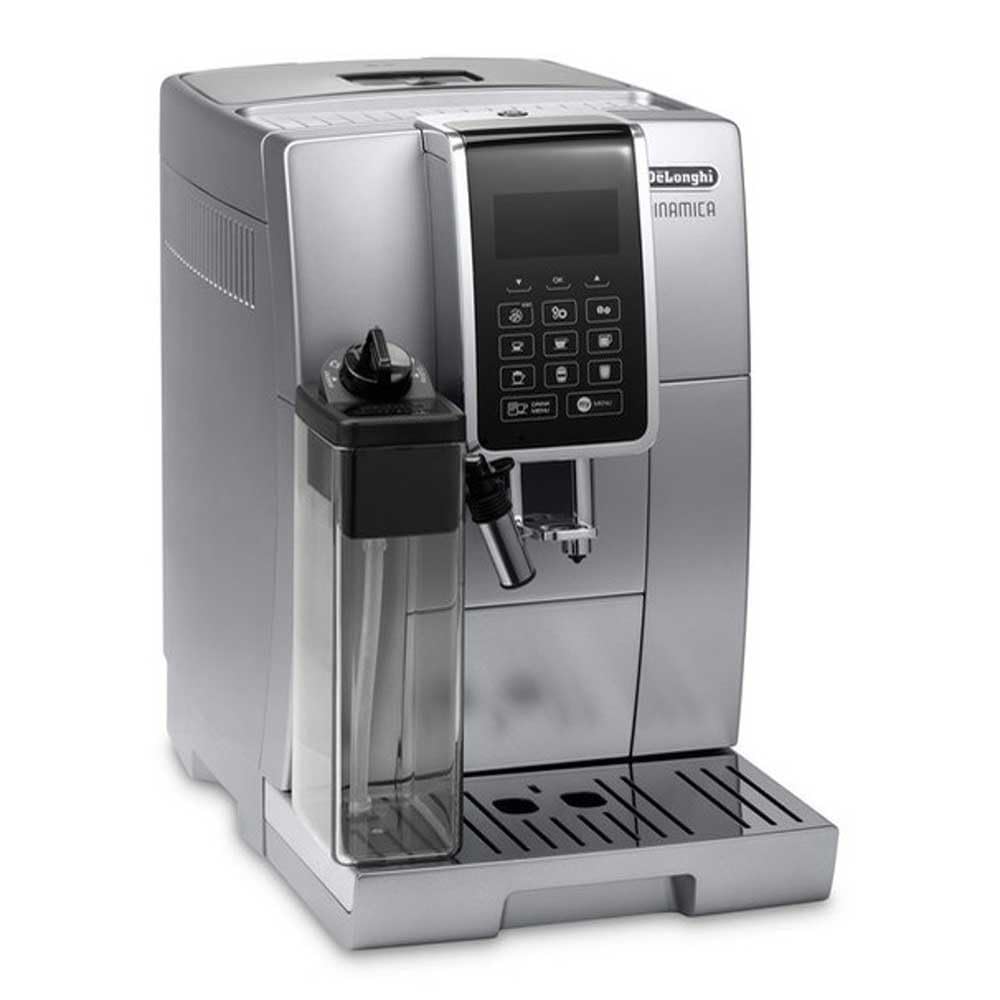 DeLonghi ECAM 350.75.S Cafetera (Independiente, Máquina de café en cápsulas, 1,8 L, Molinillo integrado, 1450 W, Plata)