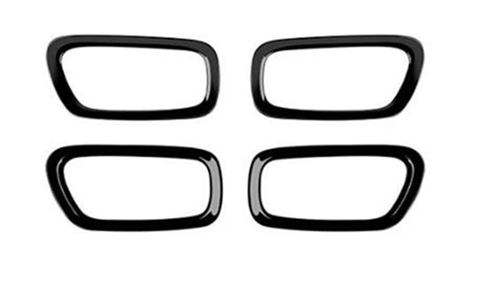 LHD RHD for Vezel for HR-V for E:HEV 2021 2022 2023 2024 Balck Window Lift Gear Shift Water Cup Panel Cover Trim ABS Interior Decal Trim(Dashboard Air AC)