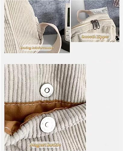 Image of MaxxCloud Vintage Denim Laptop Backpack Casual Canvas Daypack Handbag Purse Lightweight Rucksack Shoulder Bag