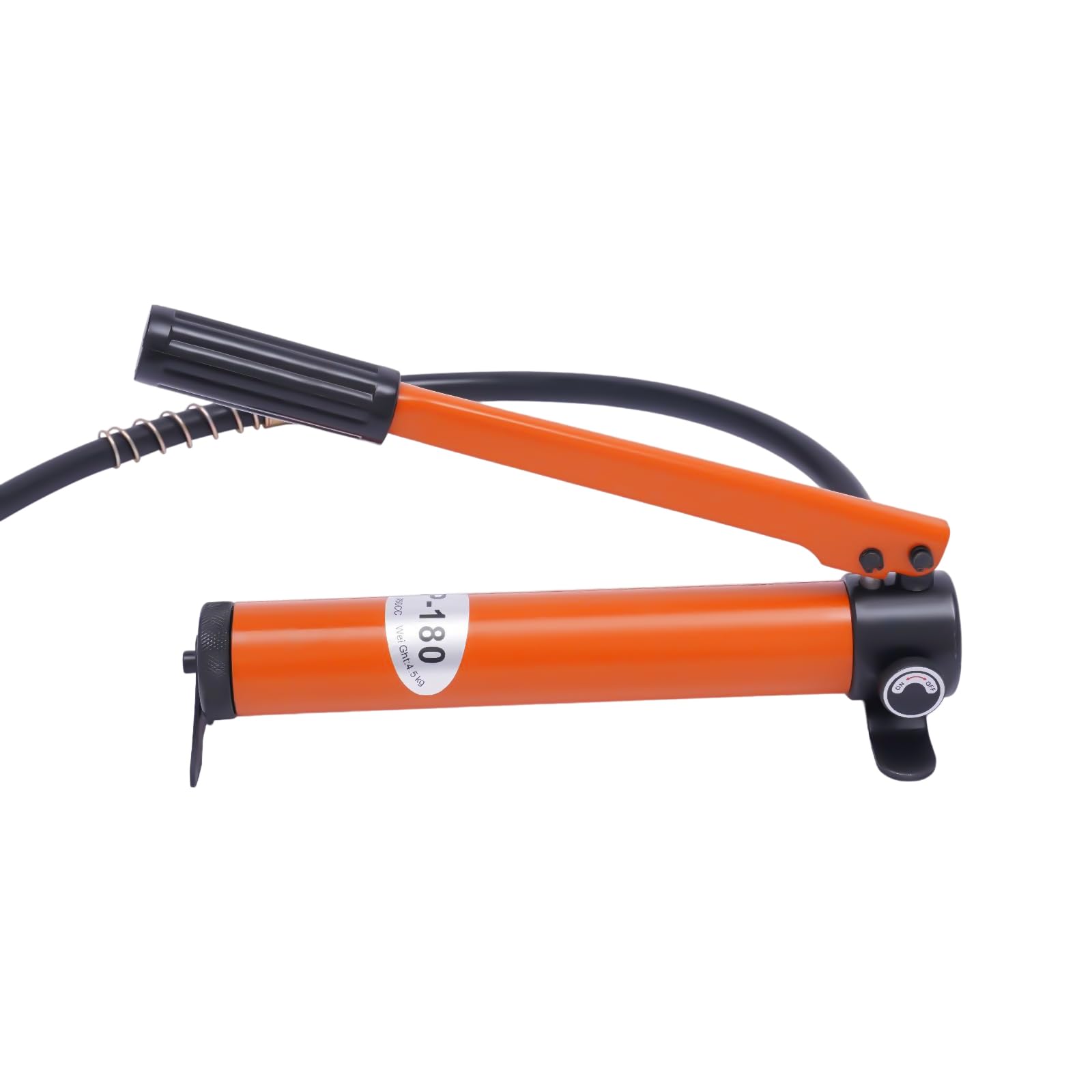 Cylindre hydraulique 20T - Cylindre de levage simple avec pompe hydraulique à main pour machines de construction navale - Section unique CP-180 - Pompe hydraulique ultra fine
