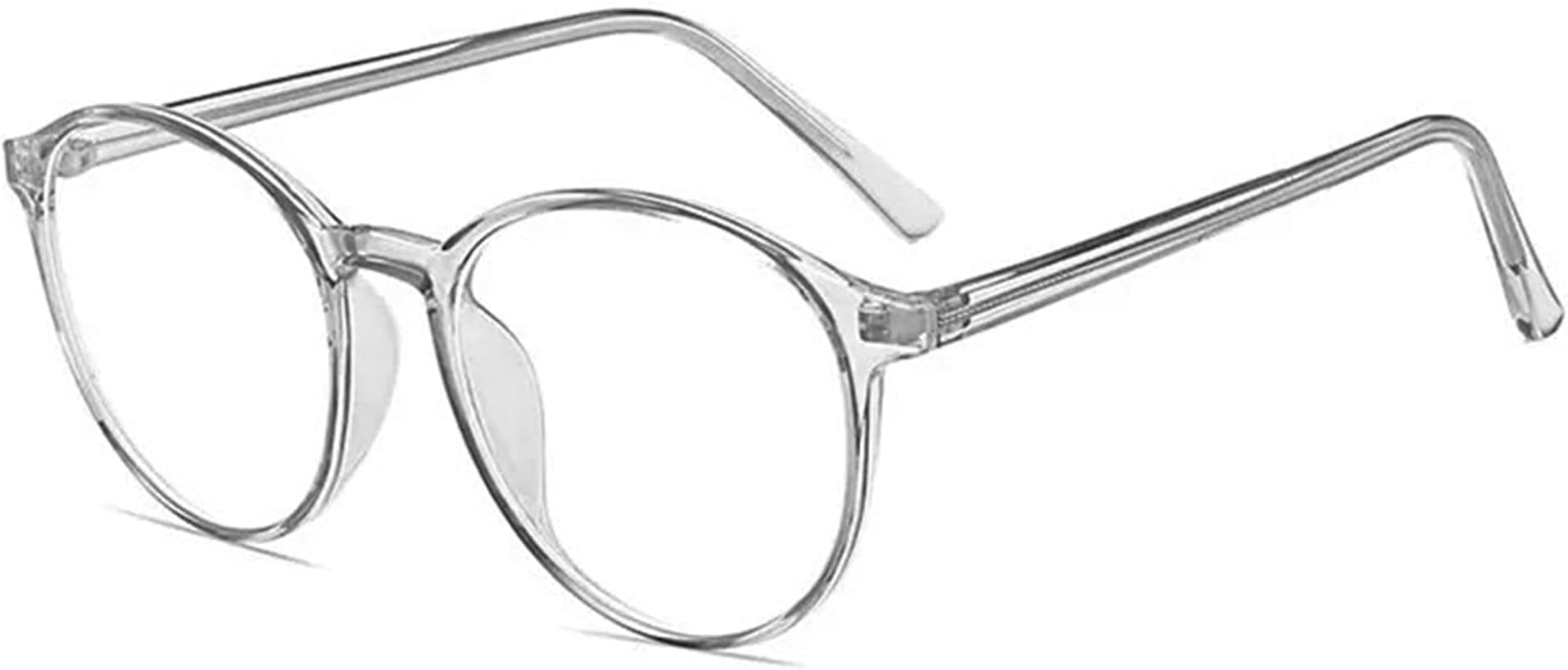 AUGEN By Visions India Unisex Spectacles With Blue Cut Lenses & Anti-Glare Coating Which Protects Eyes From Blue Light From Computer, Moble, Tablets, Laptop (Zero Power) (101-Grey) (Size-49mm)