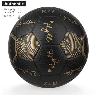 Seamless Soccer Ball Size 4/Size 5 for Adults and Youth, Thermo-Bonded Construction, Waterproof & Leak-Proof, Enhanced Air Retention, Match Ball for Training, Practice and Games