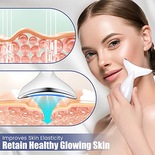 Double Chin Reducer Machine, Face Neck Massager Anti-Aging Facial Neck Eye Device With 3 Massage Modes For Wrinkles Appearance Removal And Skin Tightening #TOP6