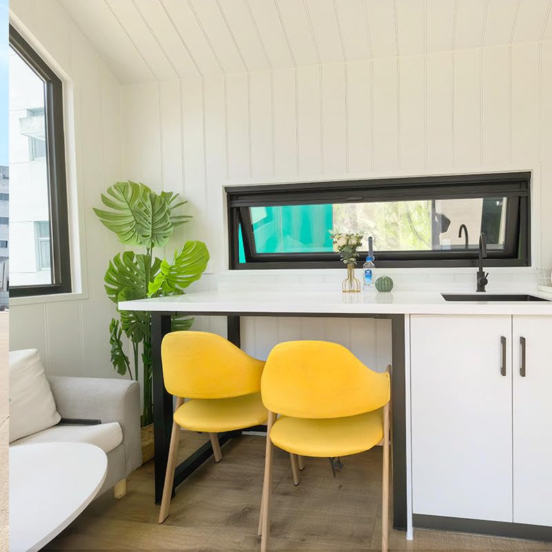Prefab Tiny Home Modular Homes for Sale, 2 Bedrooms Tiny House Container House with Full Equiped Bathroom Foldable Tiny Home to Live in for Adults, Mobile Container Homes Cabin for Off-Grid Living - Image 3