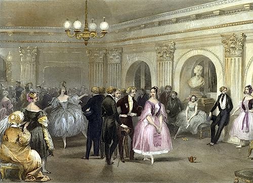 Tableau Opéra de Paris Eugène Lami pour habiller un grand mur de salon