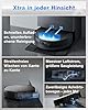 ECOVACS DEEBOT X11 Pro OMNI Robot Aspirapolvere Stazione Pulizia con Accessori Kit, Aspirazione 19500Pa, OZMO ROLLER 2.0, TruEdge 3.0, Ascensione massima di 4 cm, ZeroTangle 3.0, Tecnologia PowerBoost