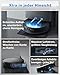 ECOVACS DEEBOT X11 PRO Omni Saugroboter mit Wischfunktion, 19500 Pa, OZMO Roller 2,0, ZeroTangle 3.0,TruEdge 3.0, Klettern max 4 cm Höhe, Ausfahrender Wischmopp, All-in-One Omni Station