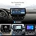 Dasaita Android 13 Car Stereo for Toyota Corolla 2019 2020 2021 2022 with Wireless Carplay & Android Auto, 12.3