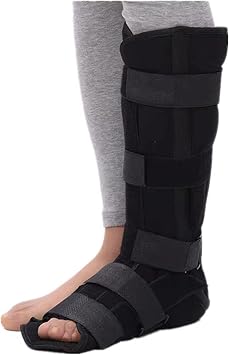 SFKLYU Ankle Brace for Women Men, Plantar Fasciitis Night Splint, Orthopedic Sleeping Immobilizer Suitable for Bone Fixation or Support in Case of Fracture,Left,M