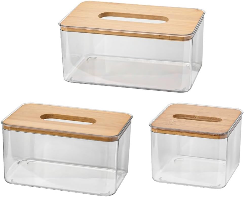 Tissue Box Home Living Room Drawing Paper Napkin Storage Transparent
