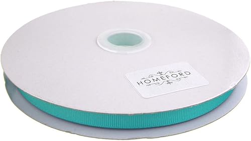 Miniatura 79 de Homeford Cinta de grogrén sólido, 50 yardas (3/8 pulgadas, coral)