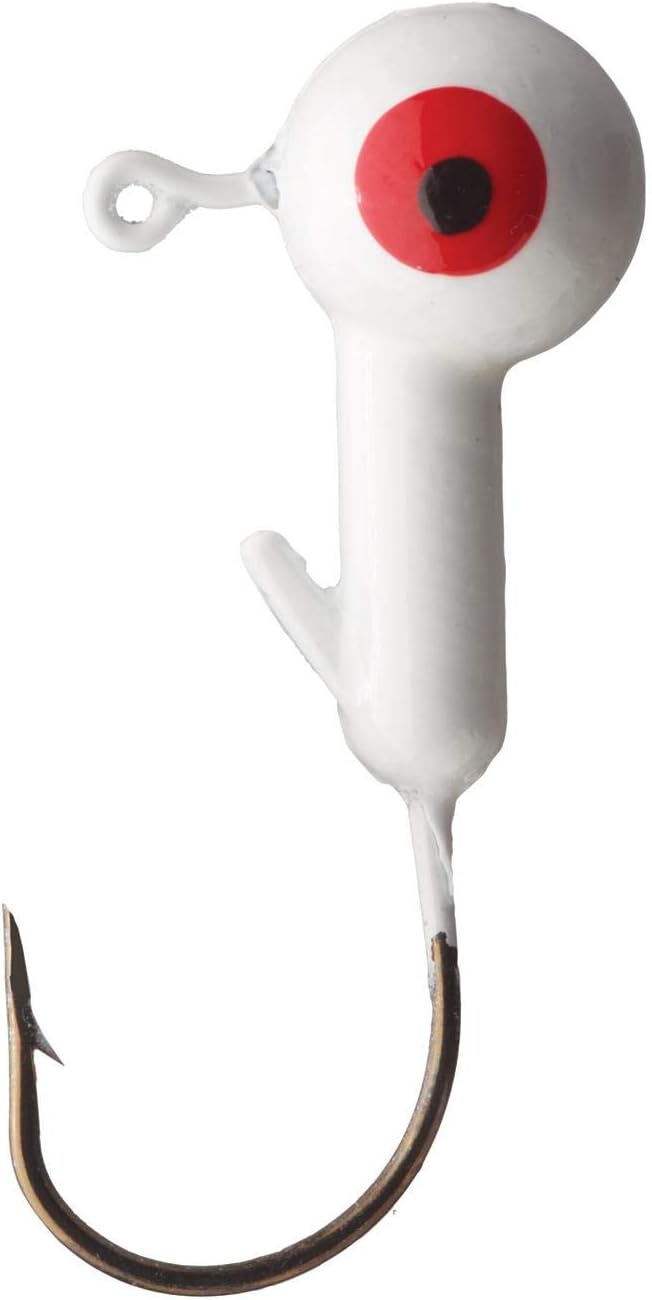 Eagle Claw Ball Head, 1/32 OZ, White