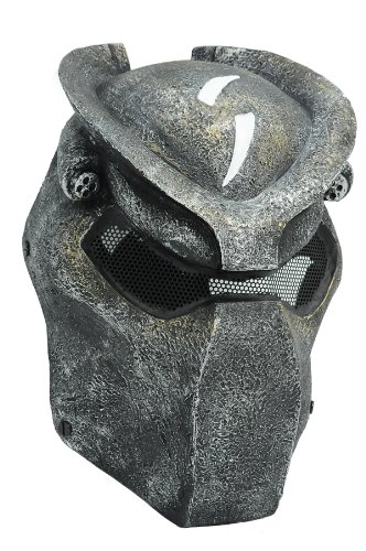 Brand New Black Wire Mesh Alien Vs Predator Avp Alien Hermit Full Face Protection Paintball Mask Halloween Prop Cosplay L698 #TOP2