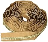 Sallie Tomato ZBY5C27 - Cremallera, color dorado y natural