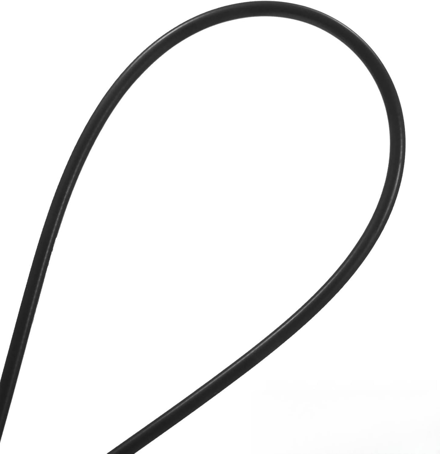 Bike Brake Cable Housing Kit Includes 1 Set Bicycle Brake Line, 2 Pieces V Bike Brake Noodle Cable Guide Pipe and 2 Pieces Plastic Hoses for Road Mountain Bicycle Cycling