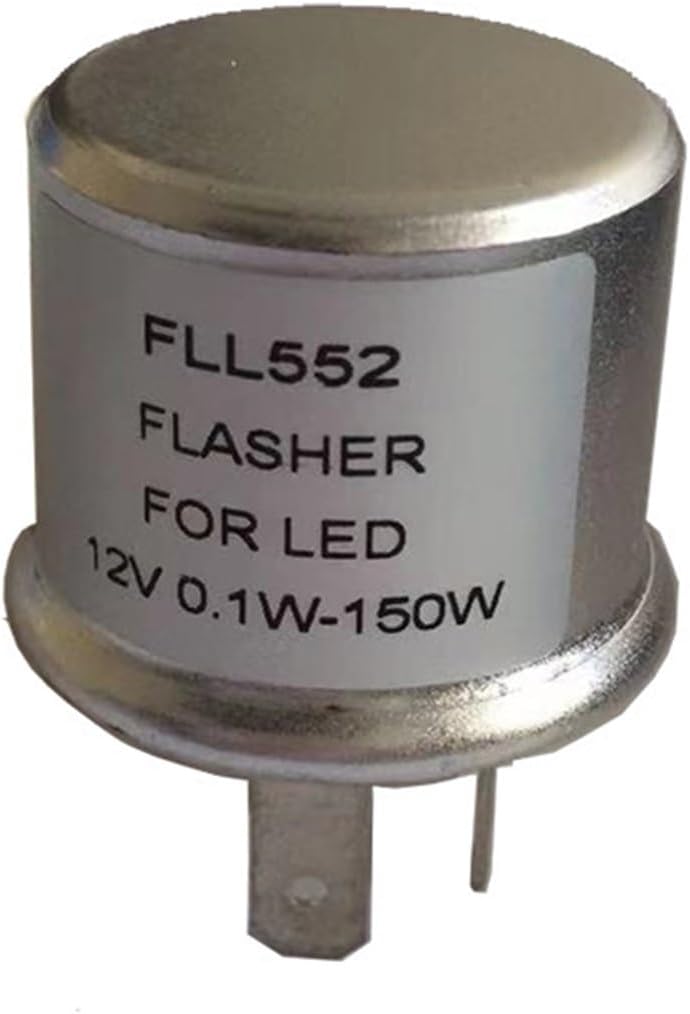 FLL552 Aluminum Shell LED Flasher TF552/536 Two-Plug Electronic Flasher Other relays Automotive FLL