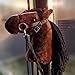 Hobby Horse for Kids A4 Chestnut Hobby Horse on Stick