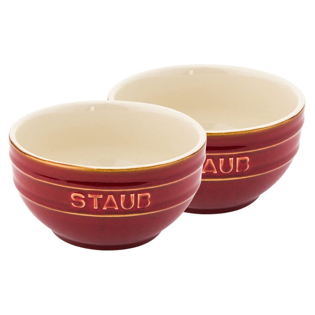 Amazon.co.jp: [ ストウブ ] Staub ラウンドボウル セラミック 14cm 2 