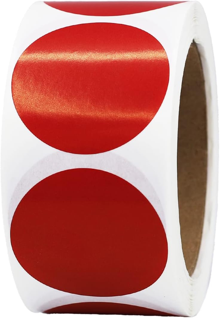 2800 PCS Colored Dot Stickers Round Color Coding Labels Circle Dots Labels Stickers Polka Circle Dot Stickers Label Sticker For Office Classroom Papers Etc - View #9