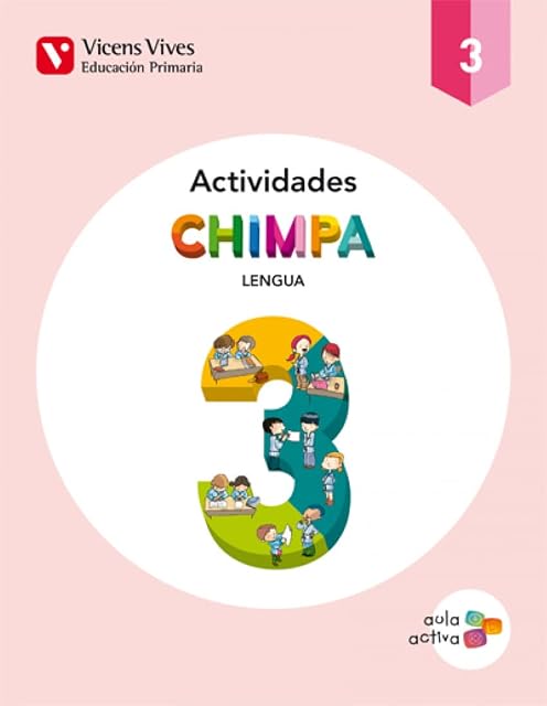 Portada de Chimpa 3 Actividades Tercero de Primaria