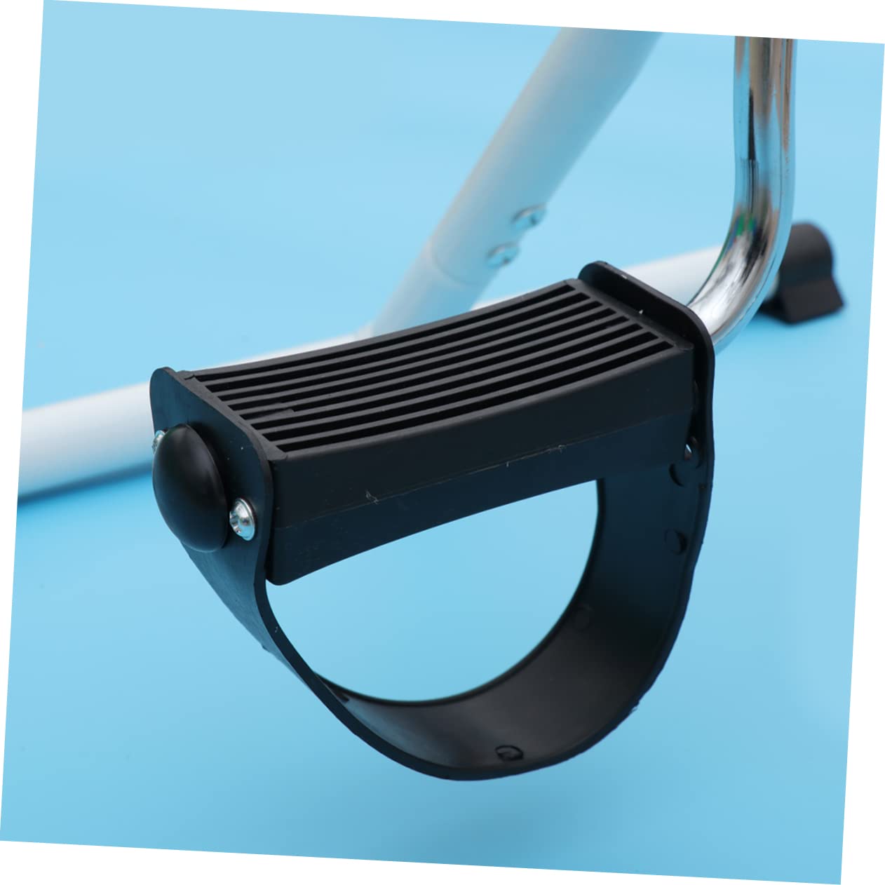 Pedaliera per Gambe Mini in Plastica Bianca per Allenamento