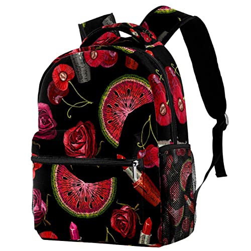 Sac à dos de voyage brodé avec porte-bouteille campus