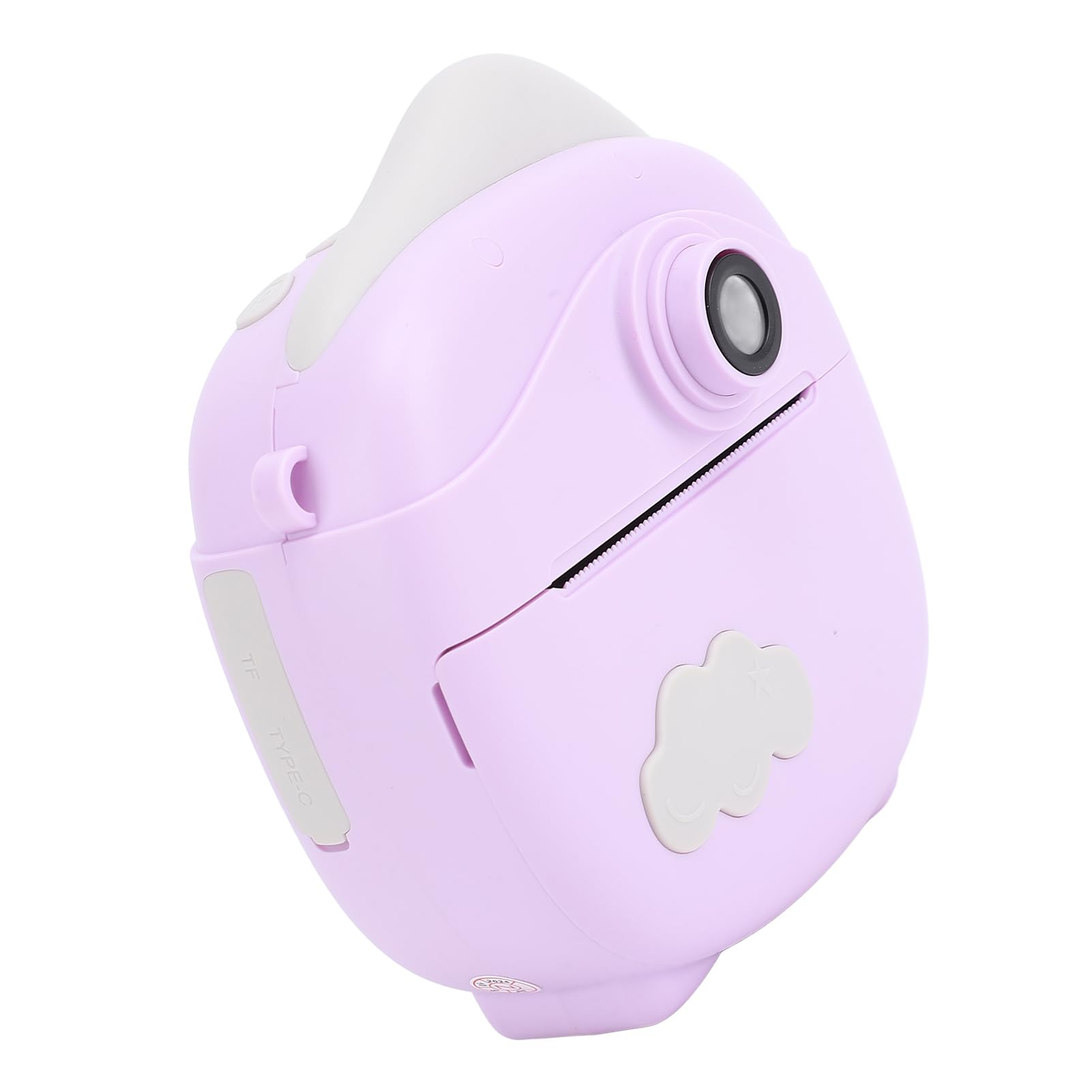 Termiczna Kamera Instant Drukowania, 800 MAh Instant Camera Typ C dla Selfie (PURPLE)