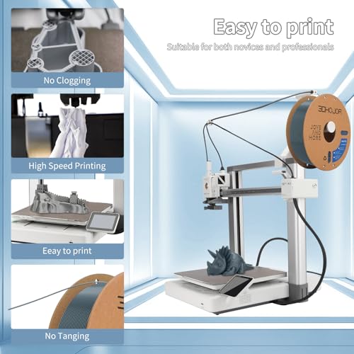 Image of 3D Printing Filament Basic PLA Filament 1.75mm 300mm /s 1kg Cardboard Spool Dimensional Accuracy + /- 0.03 mm Fit Most 3D FDM Printer-Grey