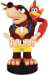 Exquisite Gaming: Rare: Banjo-Kazooie - Original Mobile Phone & Gaming Controller Holder, Device Stand, Cable Guys, Licensed Figure