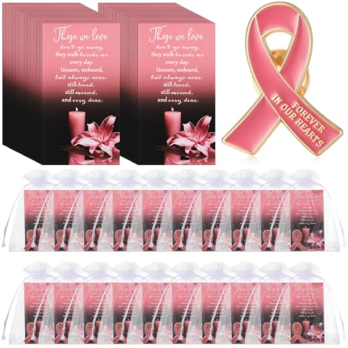 Image of Unittype 60 Set Funeral Ribbon Pins Awareness Lapel Pin