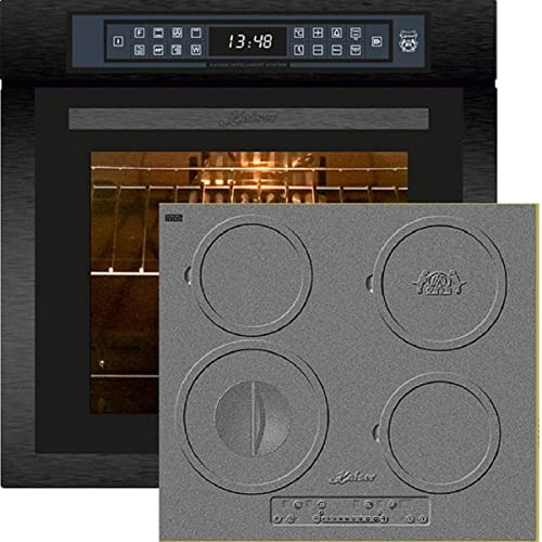 Kaiser Set four EH 6306 RS +KCT 6705 RI cuisinière, Four encastrable,79L 15 fct. +plaque de cuisson à induction 60 cm
